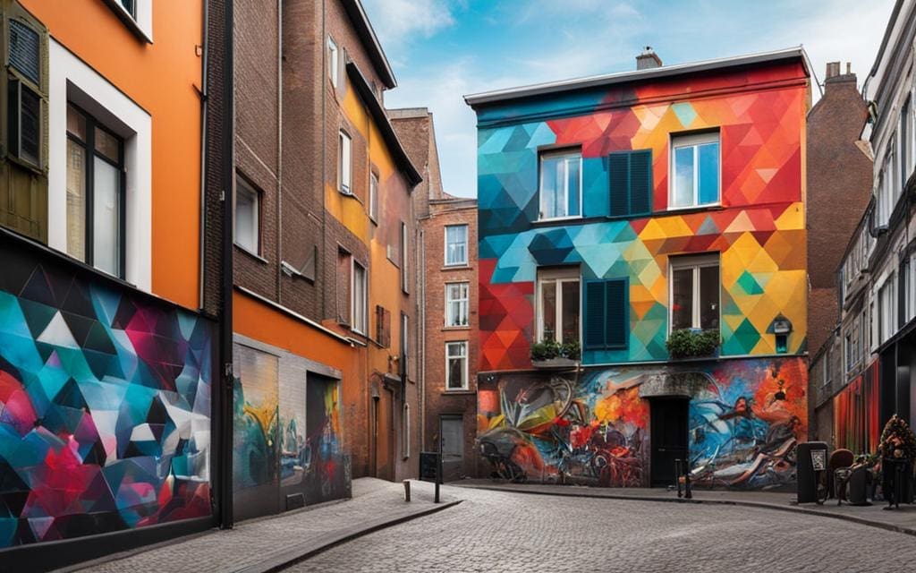 Belgische straatkunst