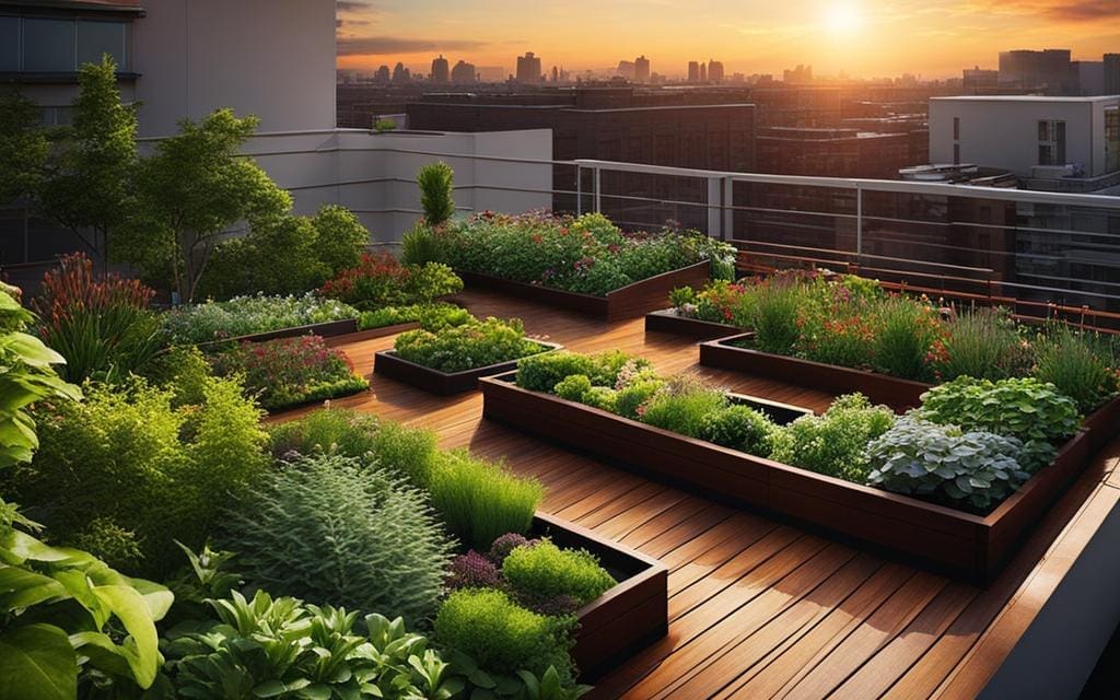 Biologisch tuinieren op het dak