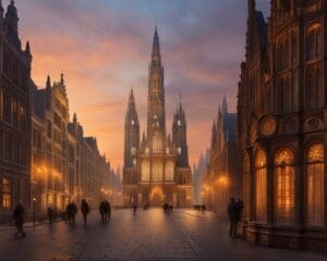 De Onze-Lieve-Vrouwekathedraal in Antwerpen