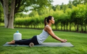 Groene fitnessroutines