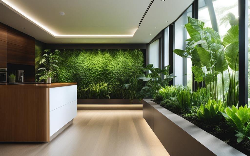 Groene planten voor luchtkwaliteit