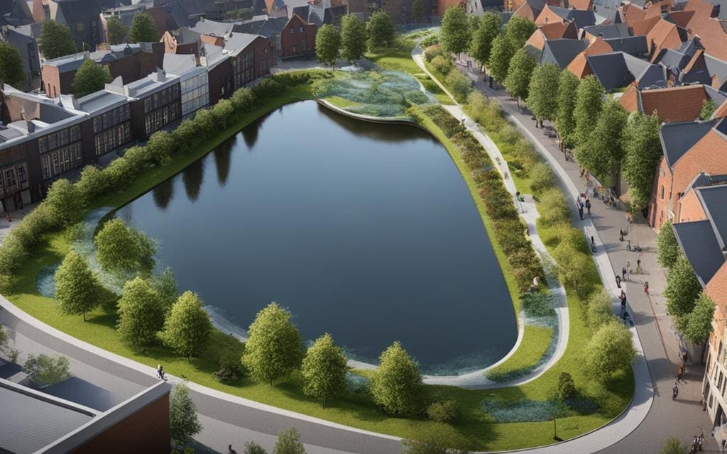 Hoe wordt waterbeheer geïntegreerd in de stadsplanning van Belgische steden