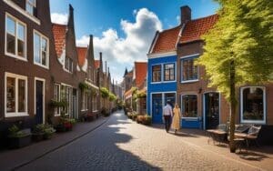 Leuke dag weg in Delft, Nederland