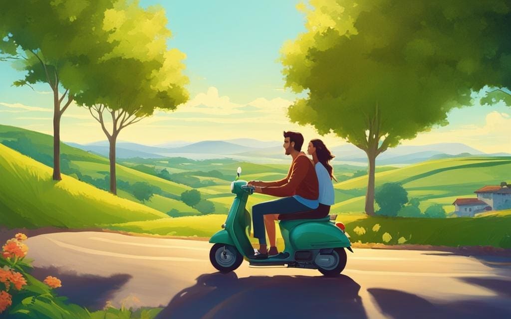Leukste uitje met scooter