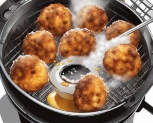 Op welke temperatuur oliebollen bakken
