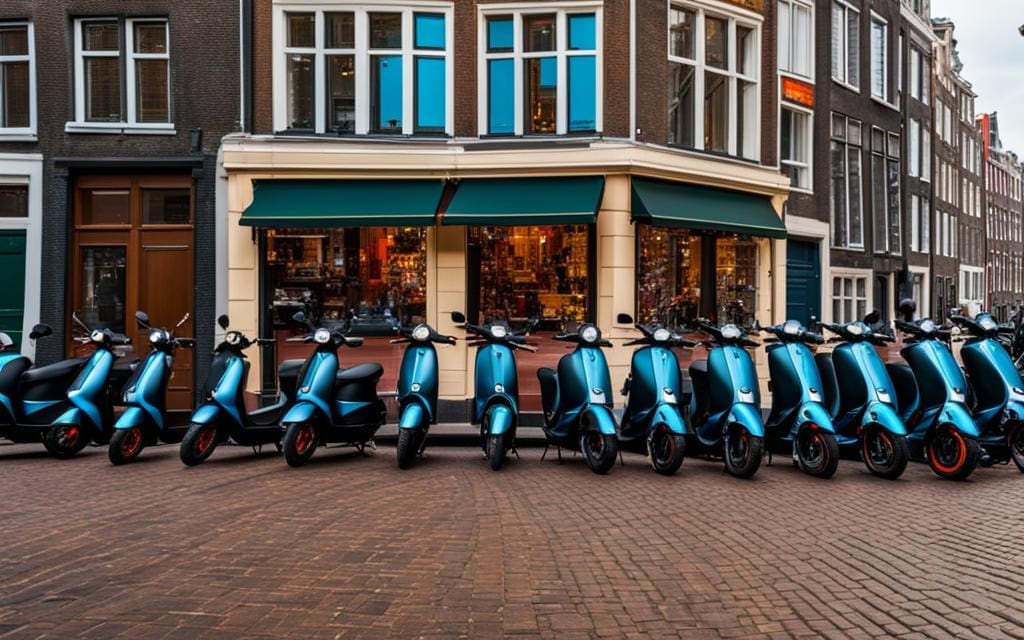 elektrische scooter huren Amsterdam