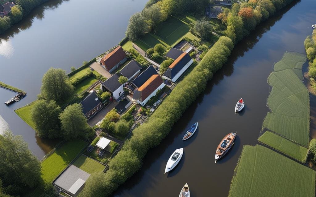 woonbootgemeenschappen in België locaties