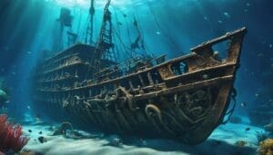 Een privéduiksessie naar een verzonken scheepswrak