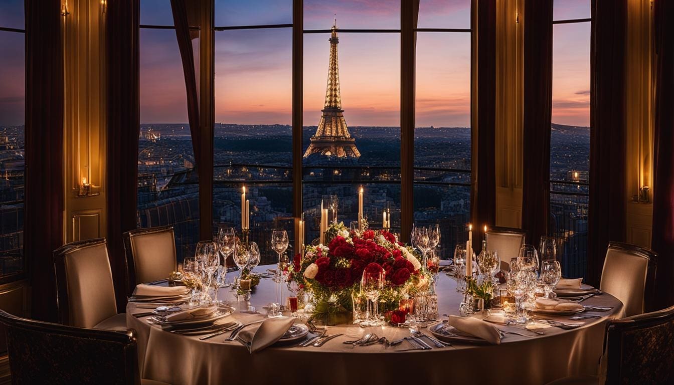 Een privétour en diner in een afgesloten deel van de Eiffeltoren