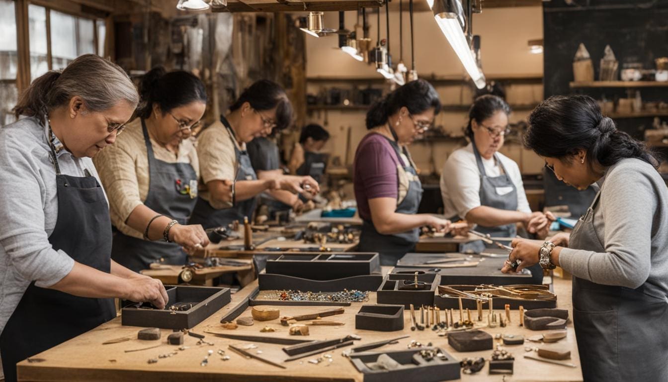 Een privéworkshop sieraden maken met een gerenommeerde juwelier