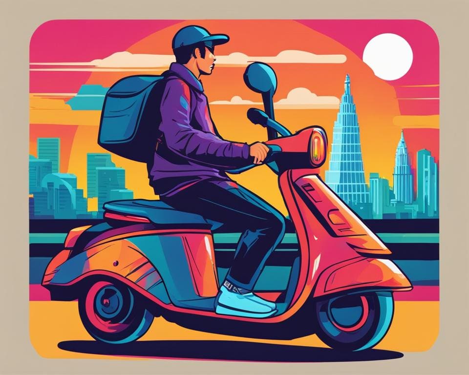 flexibel reizen met elektrische scooter