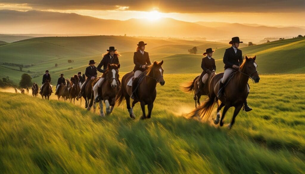 paardrijden in Engeland