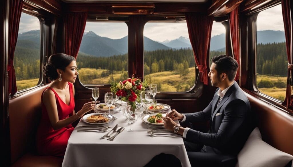 romantische treinreis
