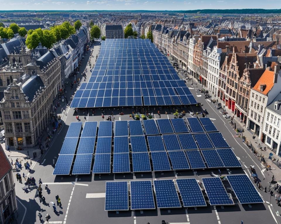 België's Transitie naar Groene Energie: De Rol van Zonnepanelen