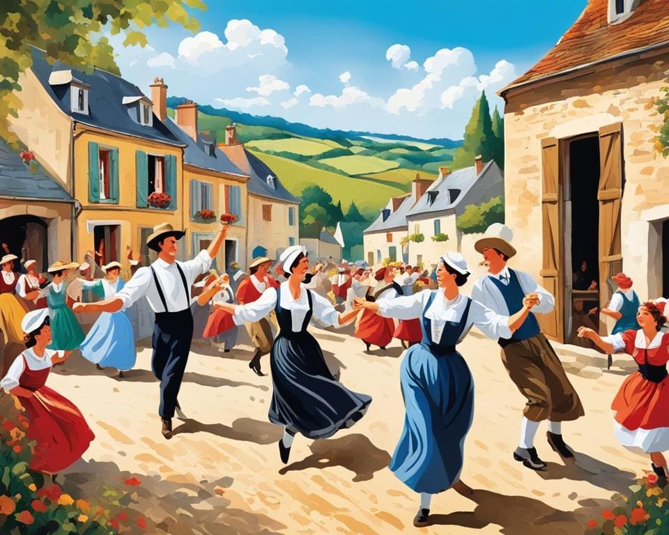 Franse plattelandsleven
