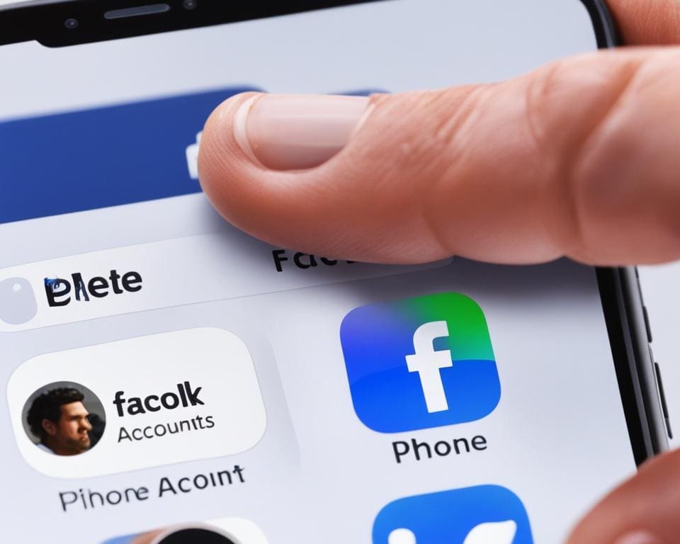 facebook verwijderen iPhone