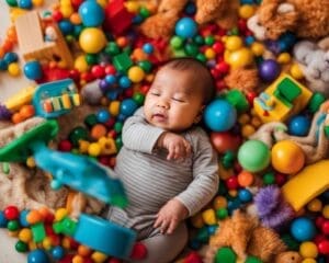 hoe baby leren rollen