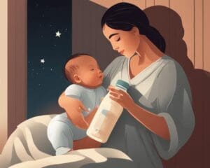 hoe baby wakker maken voor voeding