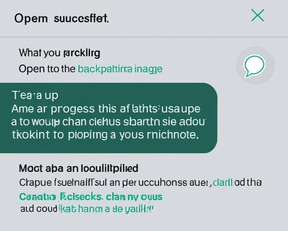 hoe back-up maken van whatsapp gesprekken