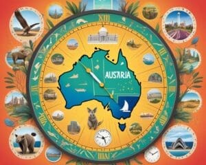 hoe laat is het in australie