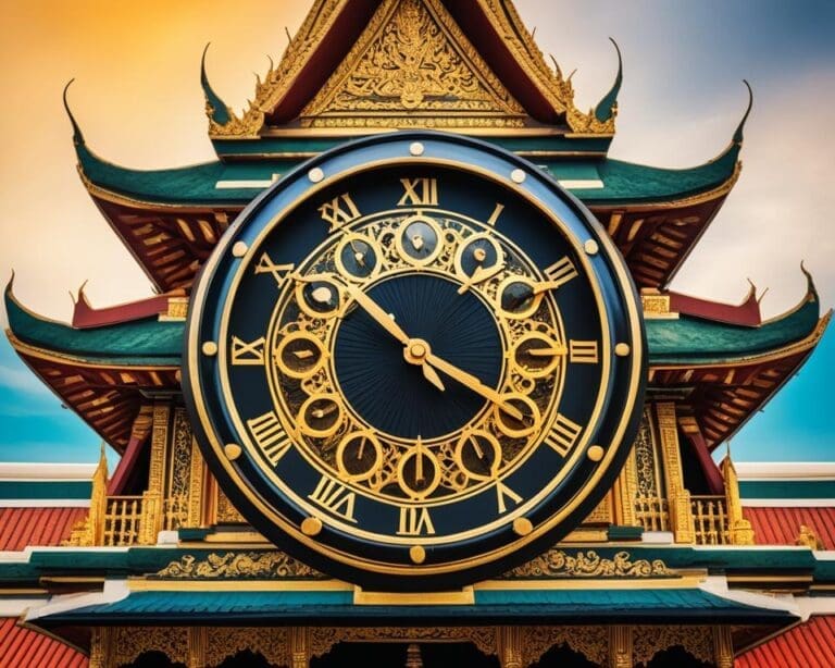 hoe laat is het in thailand