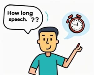 hoe lang duurt mijn speech