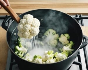 hoe lang moet bloemkool koken