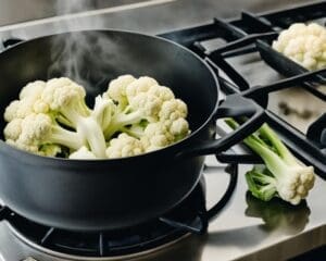 hoe lang moeten bloemkool koken