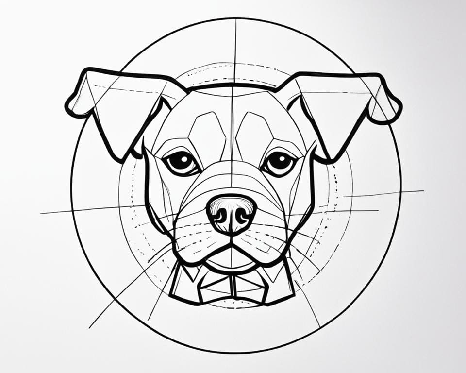 hoe teken je een hond