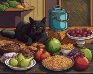 wat mag een kat niet eten