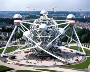 Het Atomium in Brussel