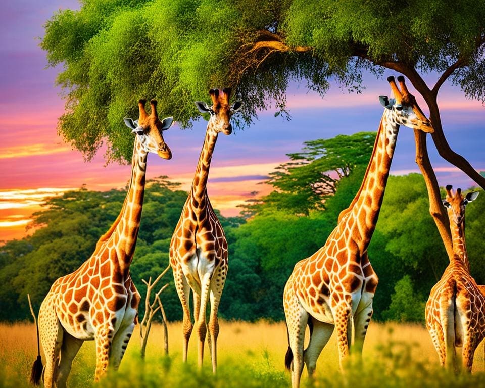 bescherming giraffen