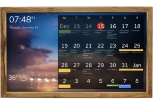 touchscreen kalender