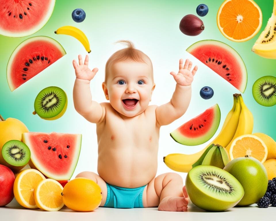 fruit baby 9 maanden
