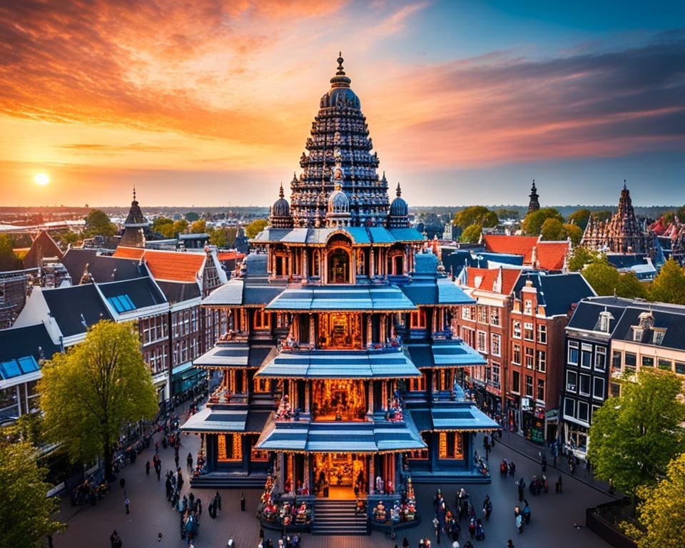 hindoe tempel in Nederland