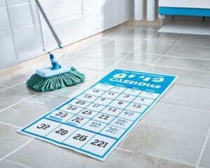 hoe vaak tegels badkamer schoonmaken