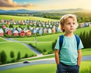 kind beslissen waar te wonen