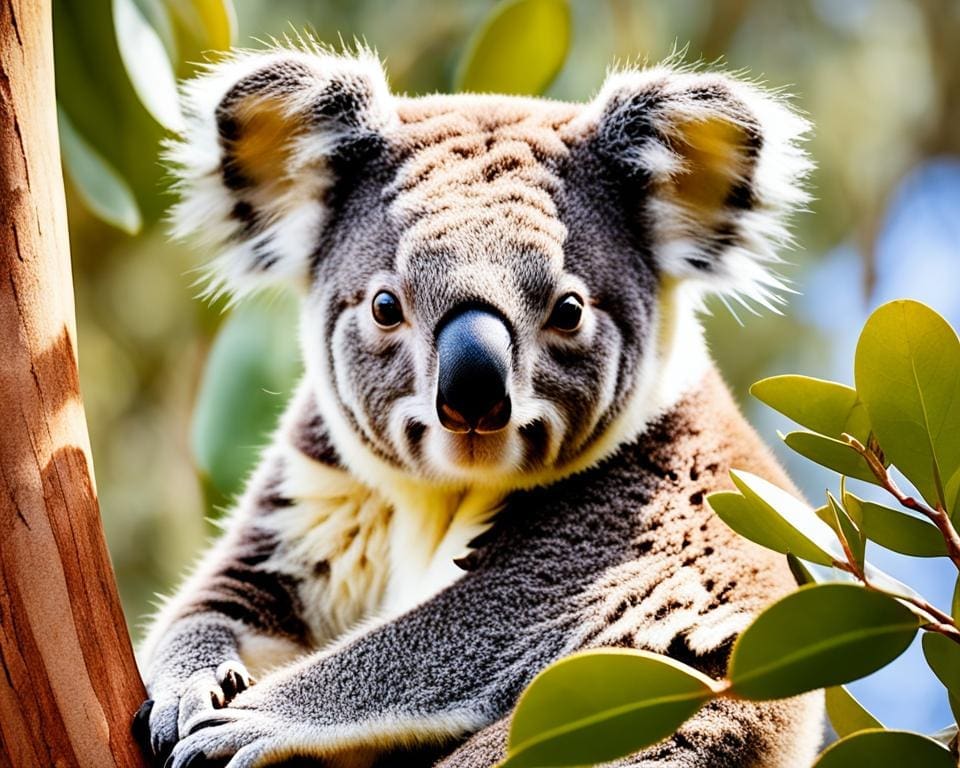 koala in het wild