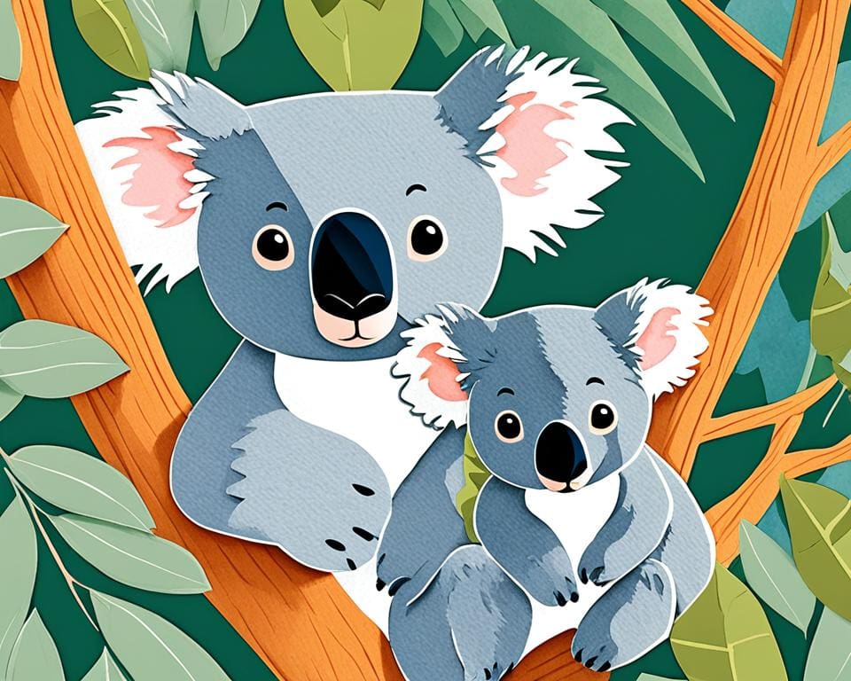 koala's en hun leefomgeving