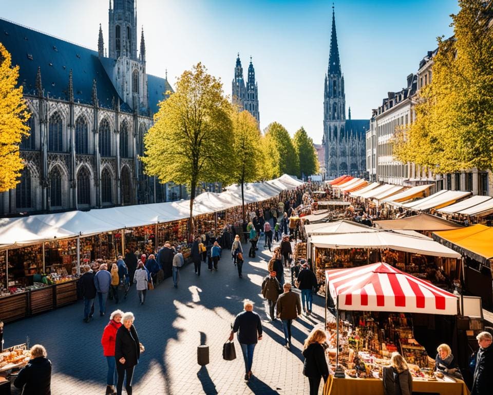 rommelmarkt Antwerpen data en locaties