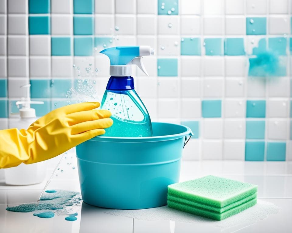 tips voor schoonmaken badkamertegels