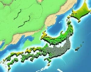 waar wonen de meeste mensen in japan
