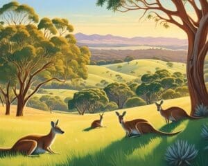 waar wonen kangoeroes