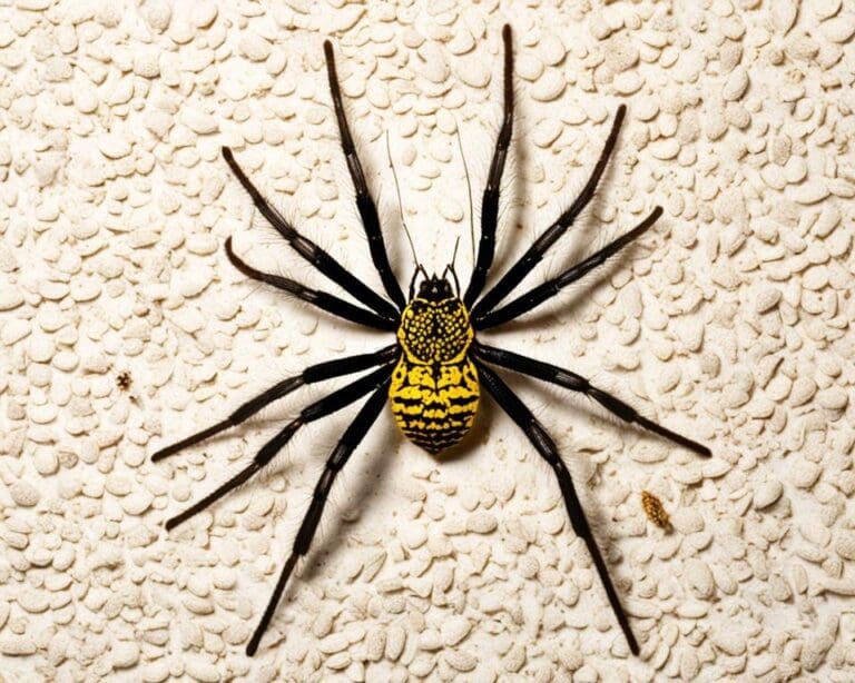 wat eet een spin in huis