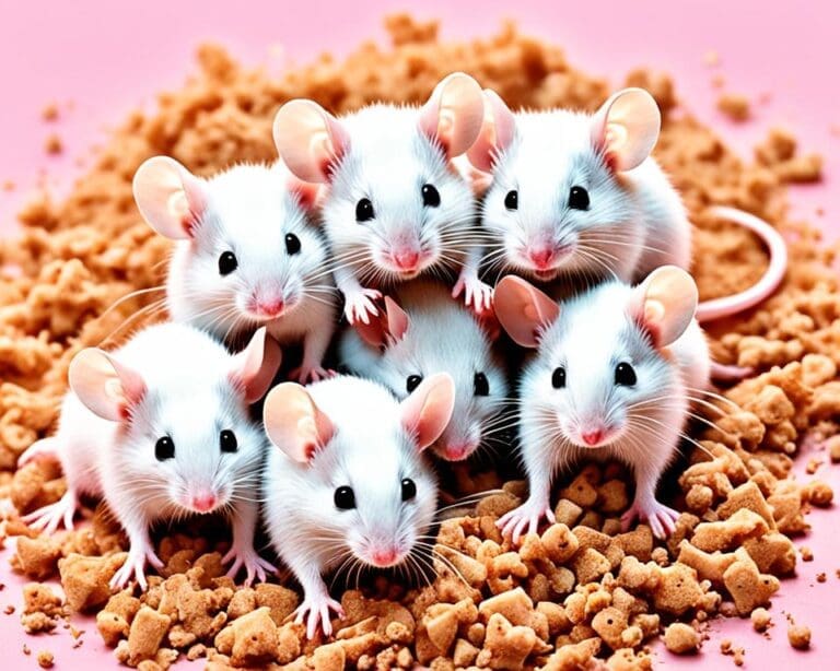 wat eten baby muizen