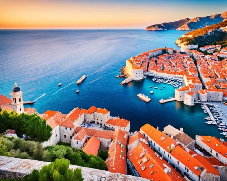 De oude stad van Dubrovnik