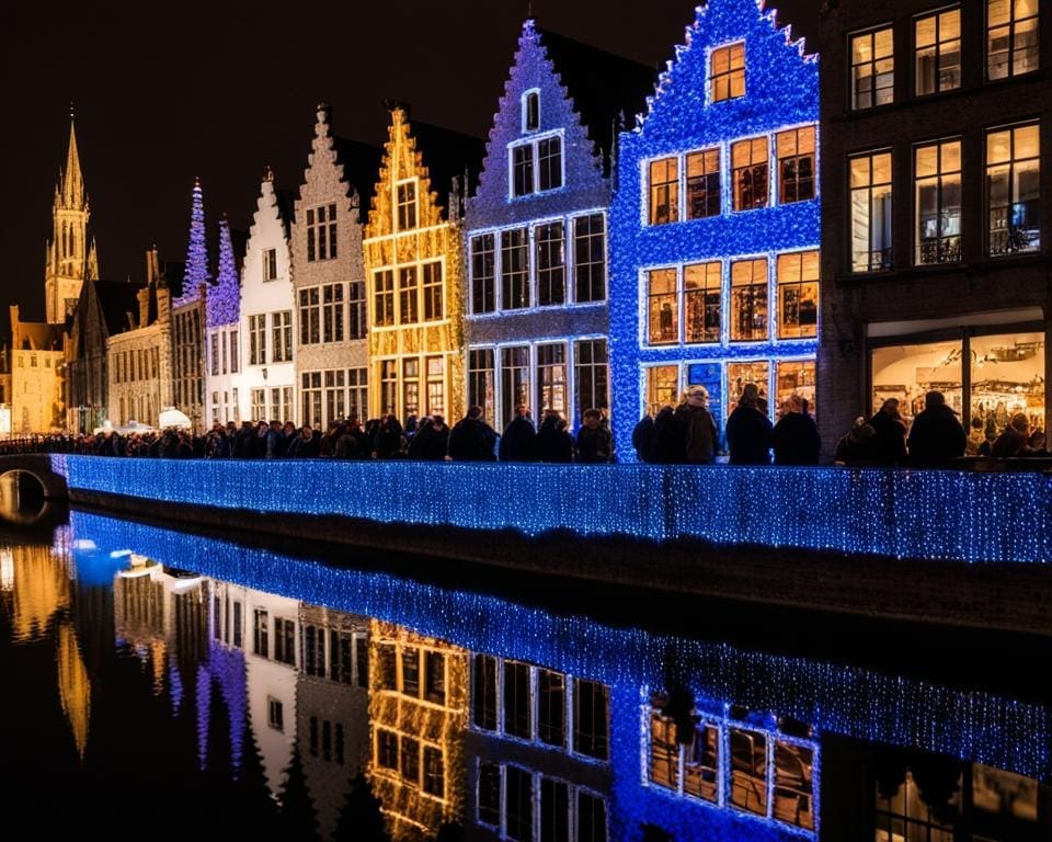 Het jaarlijkse Lichtfestival in Brugge