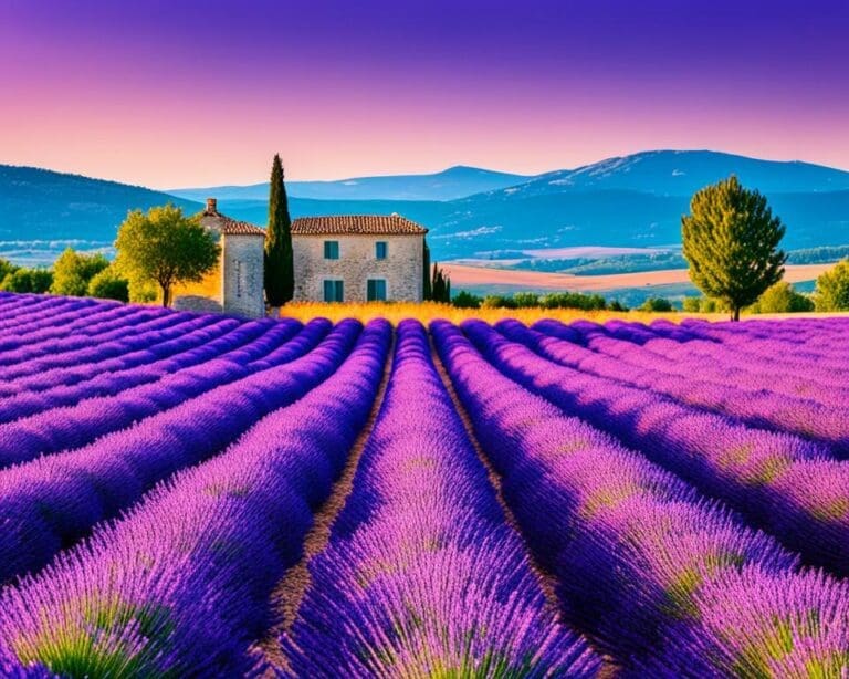 Lavendelvelden fotograferen in Provence