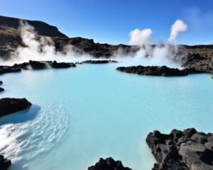 Ontspannen in de Blue Lagoon, IJsland