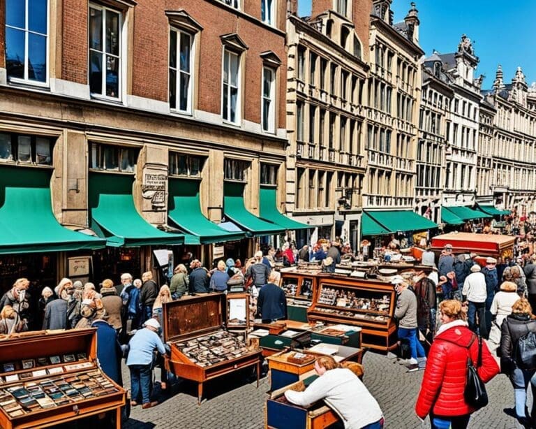 Schatten uit het Verleden: Antiekmarkten in Brussel